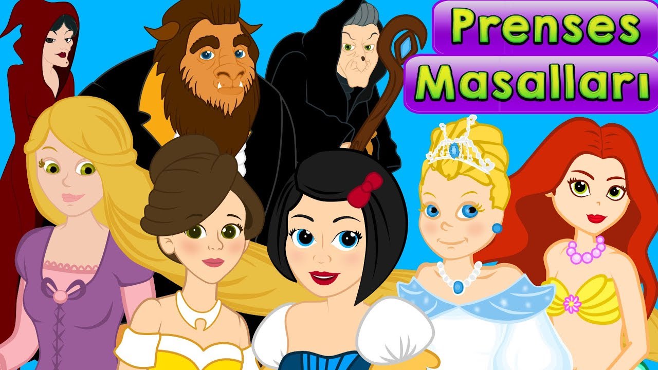 7 Prenses Masalı  | Çizgi Film | Adisebaba Masal Dinle